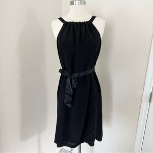 Madewell Drawstring Dress with satin belt XS